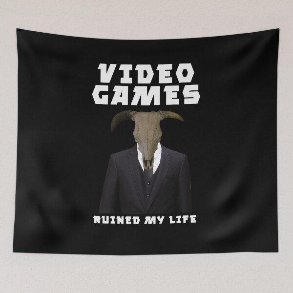 Item preview, video games ruined my life designed and sold by ALIENATIVED.