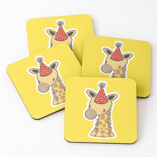 Item preview, Birthday Giraffe  designed and sold by SilverAndGolden.