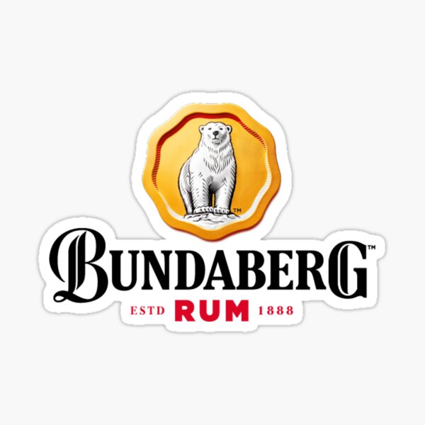 "Bundaberg Rum " Sticker for Sale by RephenKing Redbubble