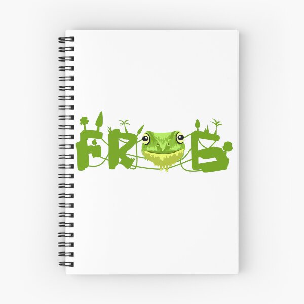 Item preview, green frog lettering designed and sold by AmsaOza.