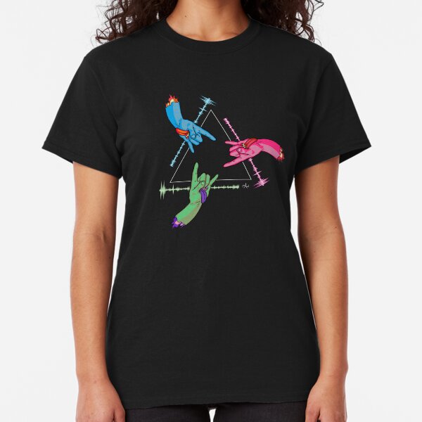 Colorful Rock On Prism Classic T-Shirt