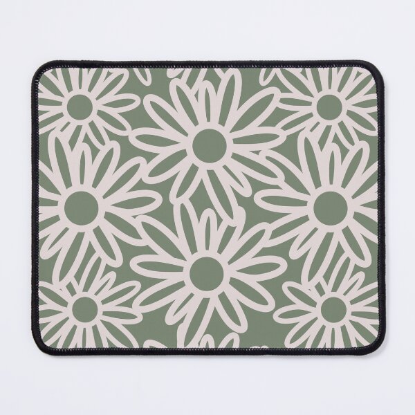 Artikel-Vorschau von Cute Daisy Flower Garden Pattern In Muted Colors Green, designt und verkauft von scorpiolane.