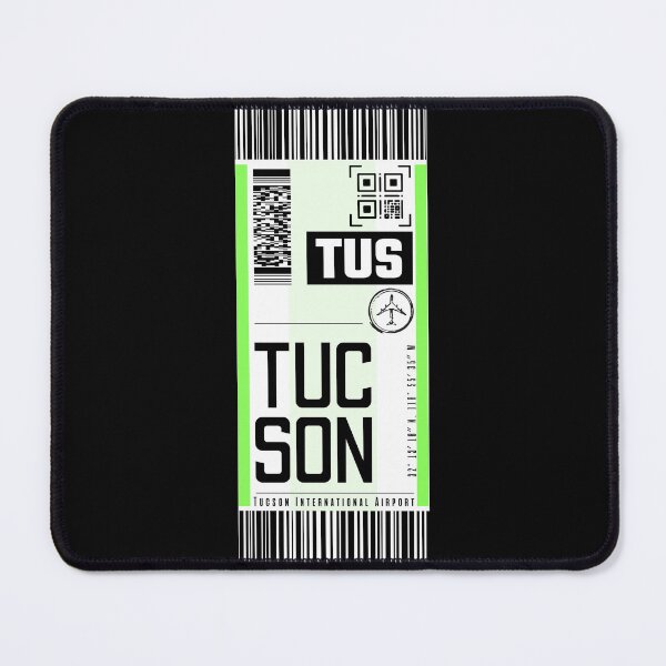 Item preview, TUCSON TUS classic luggage tag flight stickers designed and sold by LeddsoDello.