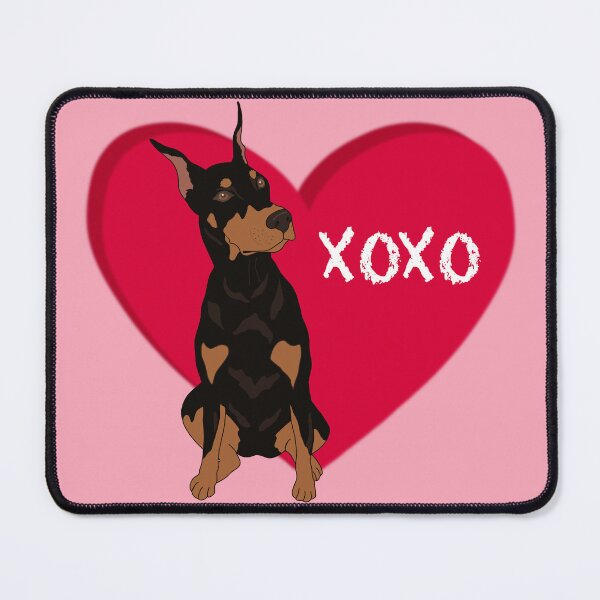 Item preview, Doberman Pinscher Valentines Day  designed and sold by KantstandyaC.
