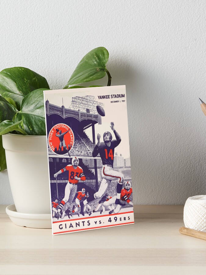 1947 NEW YORK GIANTS Print san Francisco Giants Vintage 