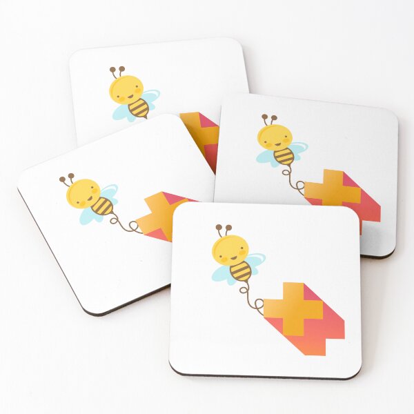 Item preview, Bee Dragging a PLus Sign - Be Positive designed and sold by HanaiPrint.