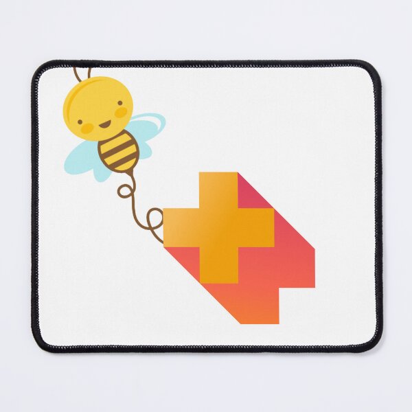 Item preview, Bee Dragging a PLus Sign - Be Positive designed and sold by HanaiPrint.