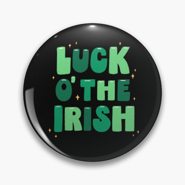 Item preview, Vintage Luck O' the Irish Bold Typography  designed and sold by garniturex.