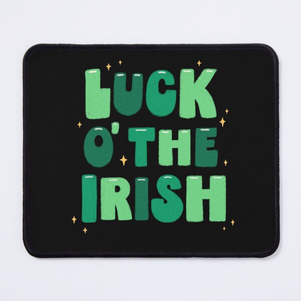 Item preview, Vintage Luck O' the Irish Bold Typography  designed and sold by garniturex.