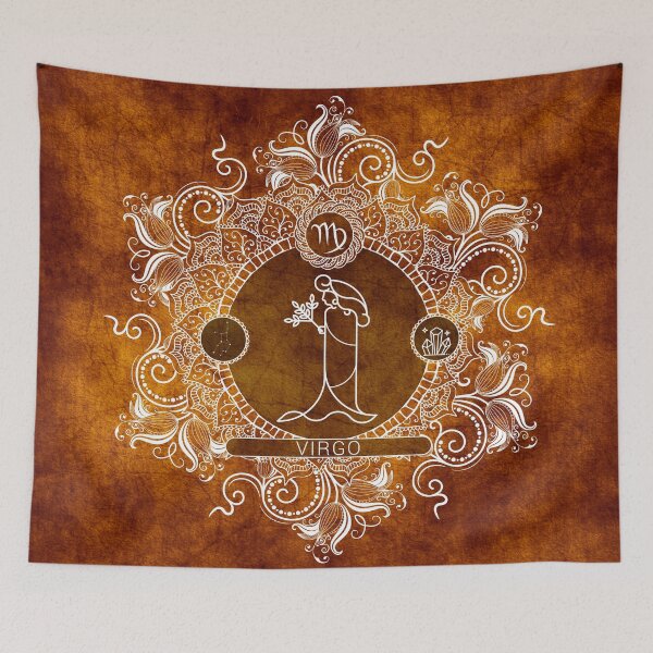 Item preview, Zodiac - Tangerine - Virgo designed and sold by aleibanez.