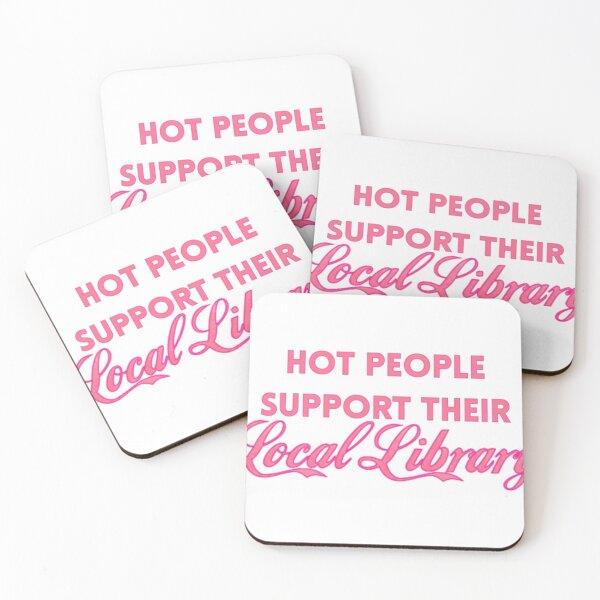 Item preview, Hot People apoya su biblioteca local designed and sold by theemadster.