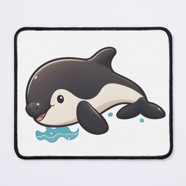 Item preview, Chibi Orca Sticker designed and sold by SilverAndGolden.