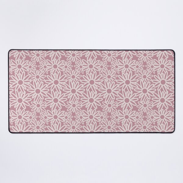 Artikel-Vorschau von Cute Daisy Flower Garden Pattern In Muted Colors Deep Pink, designt und verkauft von scorpiolane.