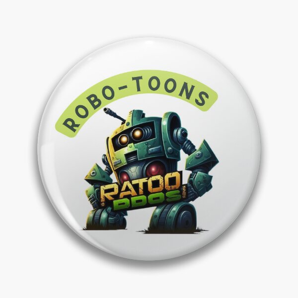 Item preview, Robo-toons: Vibrant Cartoon Robot Designs (Old Robot) designed and sold by Robo-toons.