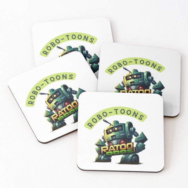 Item preview, Robo-toons: Vibrant Cartoon Robot Designs (Old Robot) designed and sold by Robo-toons.