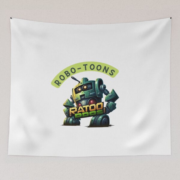 Item preview, Robo-toons: Vibrant Cartoon Robot Designs (Old Robot) designed and sold by Robo-toons.