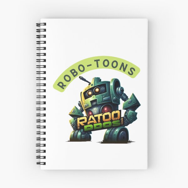 Item preview, Robo-toons: Vibrant Cartoon Robot Designs (Old Robot) designed and sold by Robo-toons.