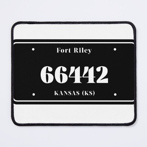 Item preview, Fort Riley Kansas Zip code designed and sold by nistee.