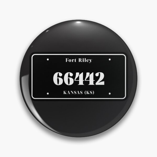 Item preview, Fort Riley Kansas Zip code designed and sold by nistee.