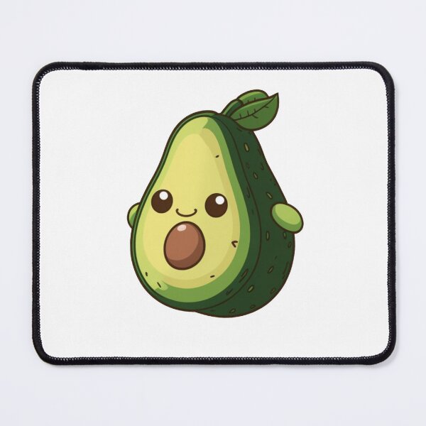 Item preview, Green Cartoon Happy Avocado designed and sold by KodakDesigns.