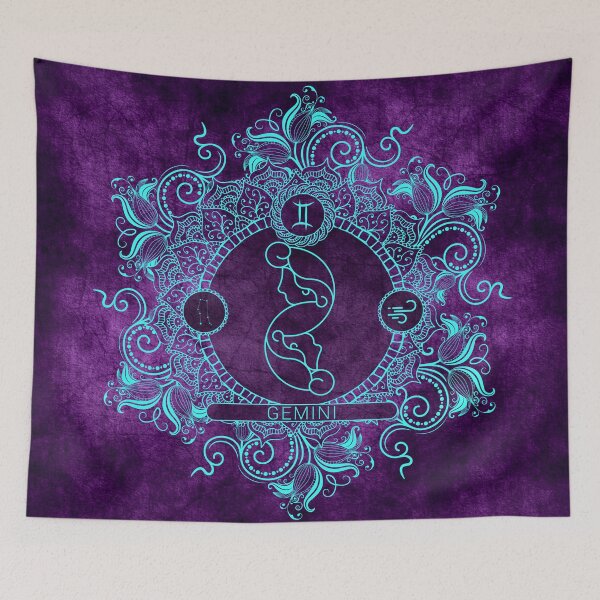 Item preview, Zodiac - Grape - Gemini designed and sold by aleibanez.