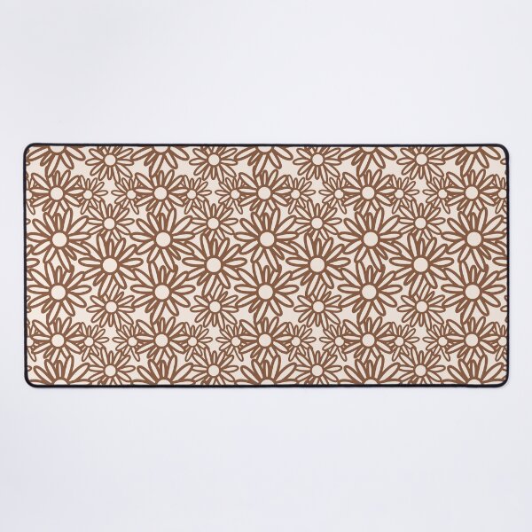 Artikel-Vorschau von Cute Daisy Flower Garden Pattern In Muted Colors Cream & Brown, designt und verkauft von scorpiolane.
