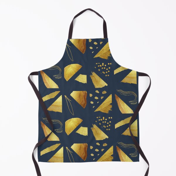Item preview, Golden geometric triangle pattern with dark green background. designed and sold by CreativeStrand.