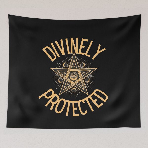Item preview, Divinely Protected Pentagram designed and sold by Rachel July.