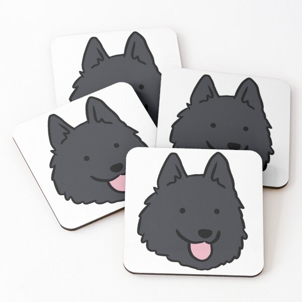Item preview, Schipperke dog cute illustration  designed and sold by Yarafantasyart.
