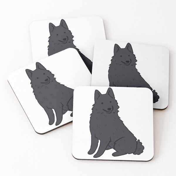 Item preview, Schipperke dog cute illustration  designed and sold by Yarafantasyart.
