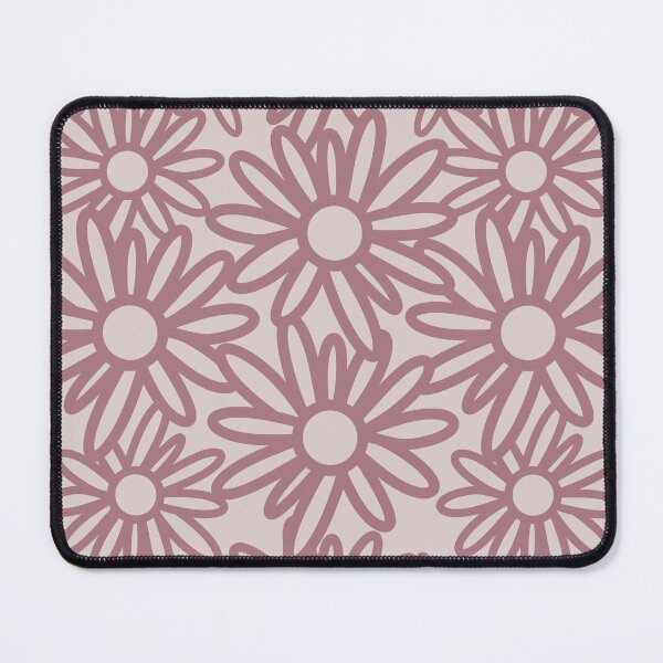 Artikel-Vorschau von Cute Daisy Flower Garden Pattern In Muted Colors Light & Dark Muted Pink, designt und verkauft von scorpiolane.
