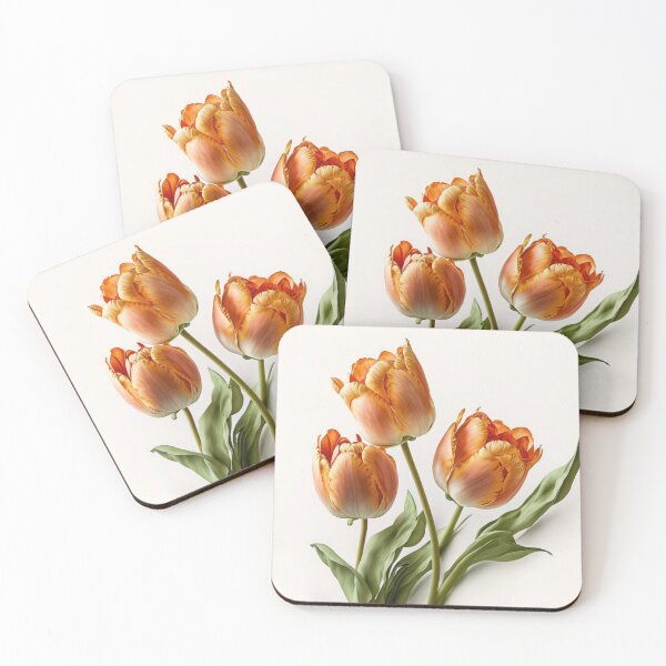 Item preview, Orange Tulip Flowers  designed and sold by Vanover Designs.