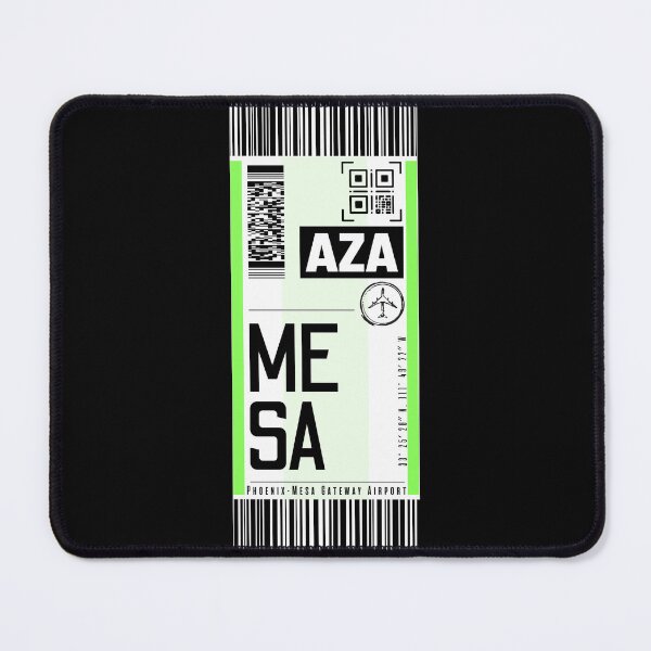 Item preview, MESA AZA classic luggage tag flight stickers designed and sold by LeddsoDello.