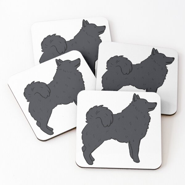 Item preview, Schipperke dog cute illustration  designed and sold by Yarafantasyart.