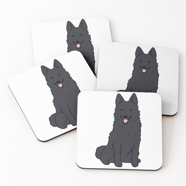 Item preview, Schipperke dog cute illustration  designed and sold by Yarafantasyart.