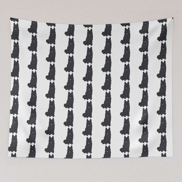 Item preview, Schipperke dog cute illustration  designed and sold by Yarafantasyart.