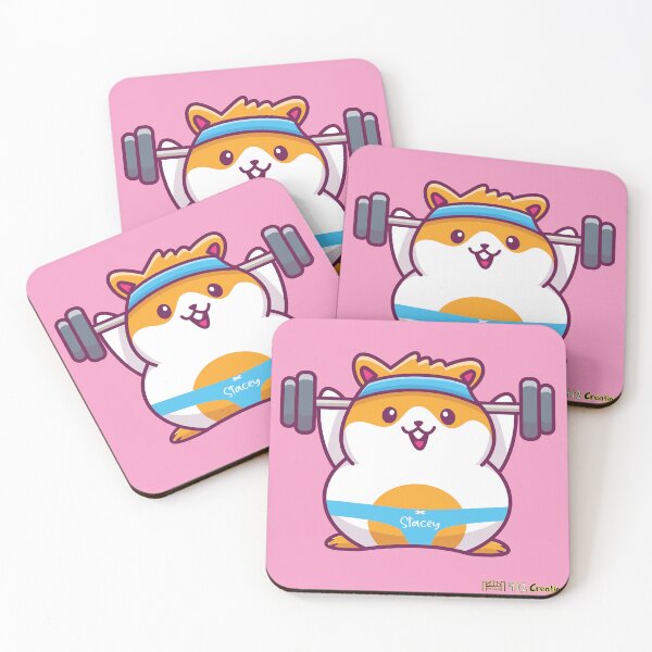 Item preview, Stacey's Panty Hamster Gets Fit designed and sold by 412Creations.