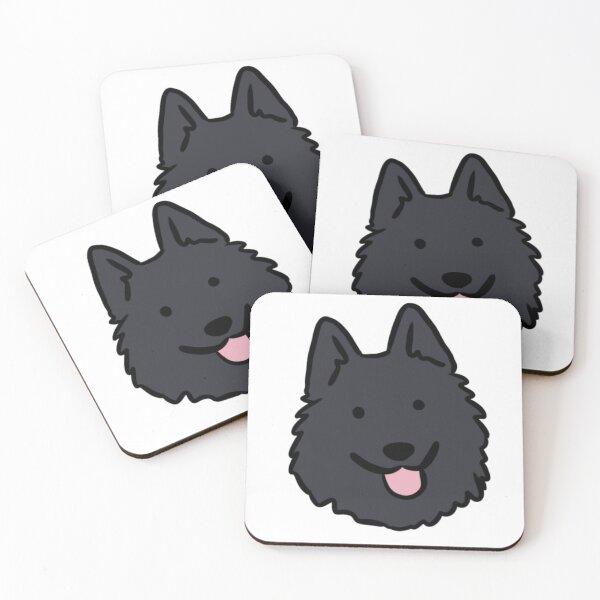 Item preview, Schipperke dog cute illustration  designed and sold by Yarafantasyart.