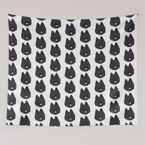 Item preview, Schipperke dog cute illustration  designed and sold by Yarafantasyart.