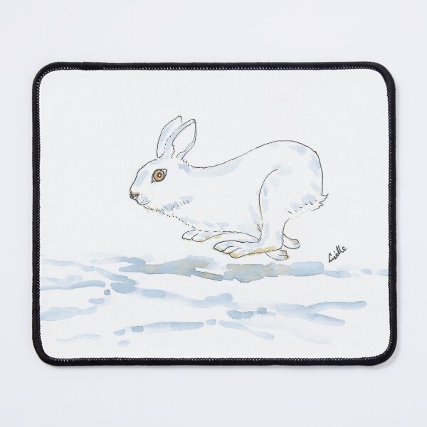 Item preview, Snowshoe hare designed and sold by GiselleSellier.