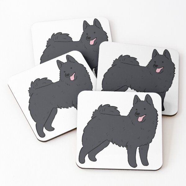 Item preview, Schipperke dog cute illustration  designed and sold by Yarafantasyart.