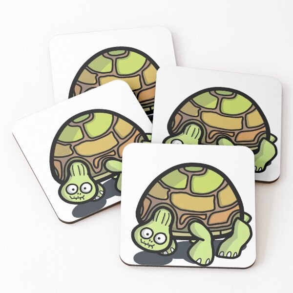 Item preview, Cute turtle with a surprised face designed and sold by Adlani.