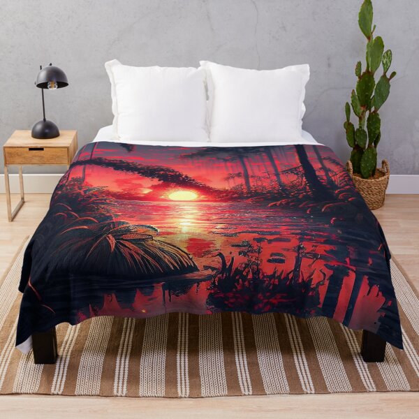 Item preview, The Everglades at Dusk (Variation) designed and sold by OccultDreams.
