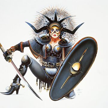 Artwork thumbnail, Amazona by Chris Achilleos by House of Achilleos