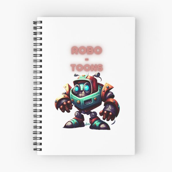 Item preview, Robo-toons: Vibrant Cartoon Robot Designs (Red Robot) designed and sold by Robo-toons.