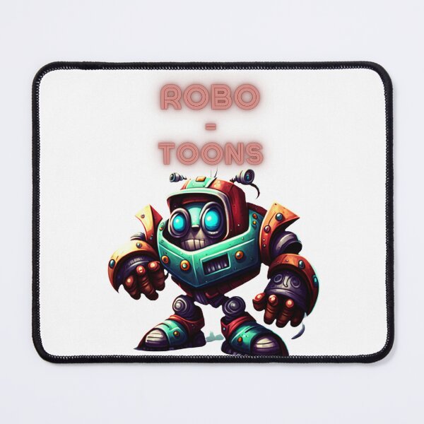 Item preview, Robo-toons: Vibrant Cartoon Robot Designs (Red Robot) designed and sold by Robo-toons.