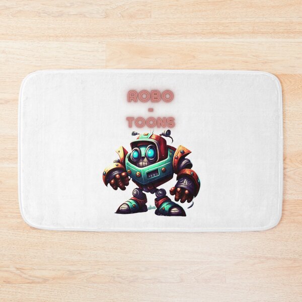 Item preview, Robo-toons: Vibrant Cartoon Robot Designs (Red Robot) designed and sold by Robo-toons.