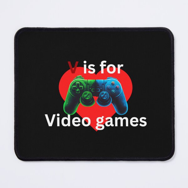Item preview, V Is For Video Games designed and sold by Paintandgo.