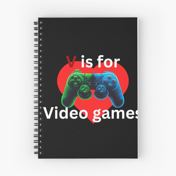 Item preview, V Is For Video Games designed and sold by Paintandgo.