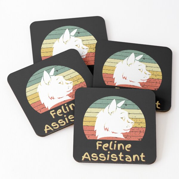 Item preview, Feline Assistant designed and sold by Rachel July.